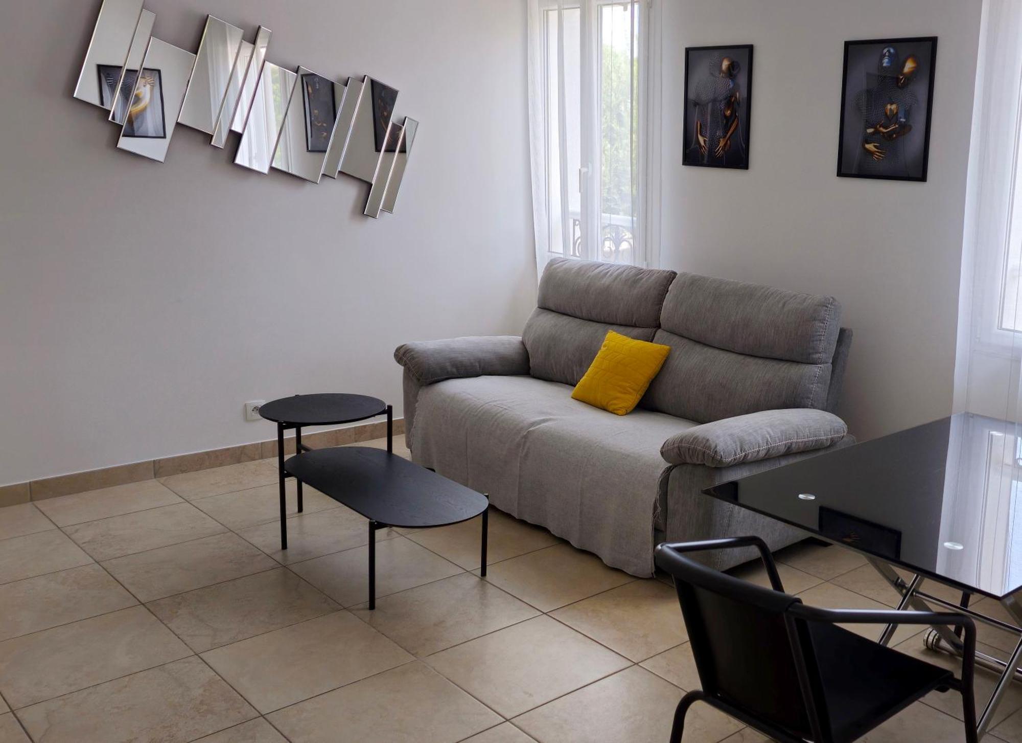 Apartament Grand T2 Meuble-Juan Pins-Logt8 Antibes Zewnętrze zdjęcie